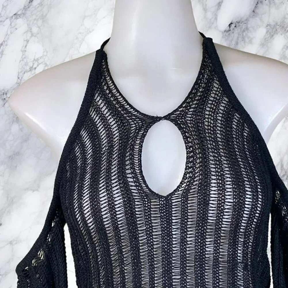 NBD Adelaide Knit Top - Black